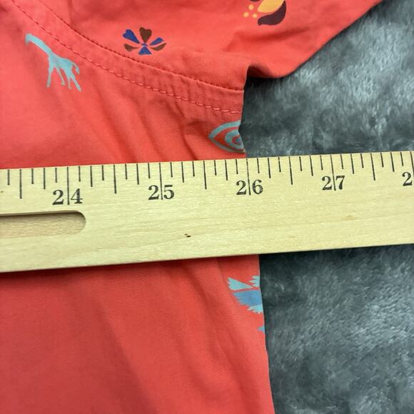 Vtg LRG Shirt Lifted Research Group Mens XXL Pink Tropical Vacation Button Down - Picture 6 of 9